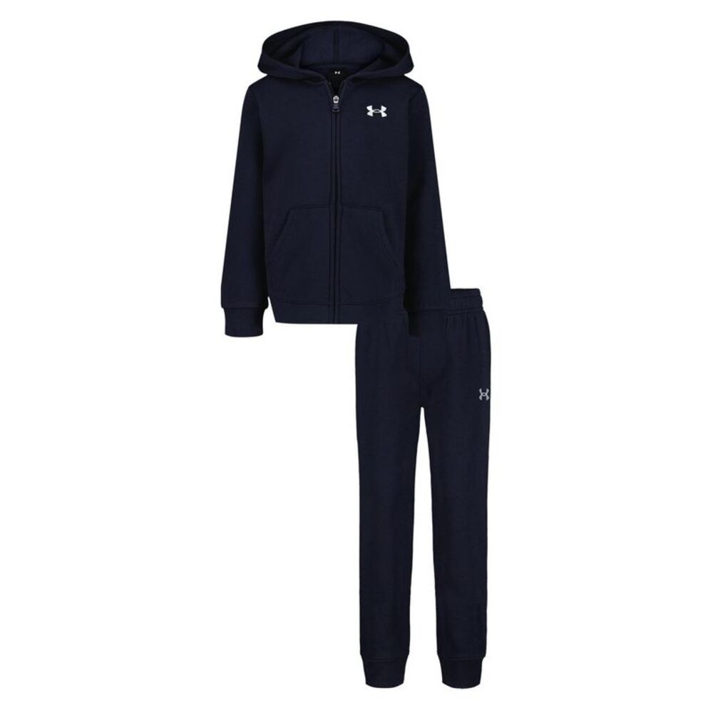 Under Armour Boys Hoodie And Joggers Set / Navy/White